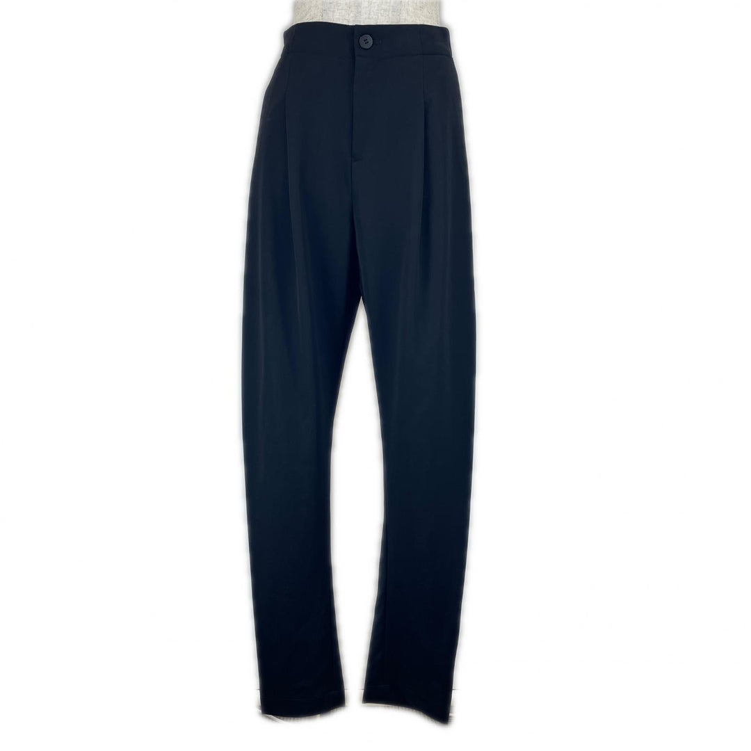 Great ISSEY MIYAKE slacks black wool Women 2 IM38FF065