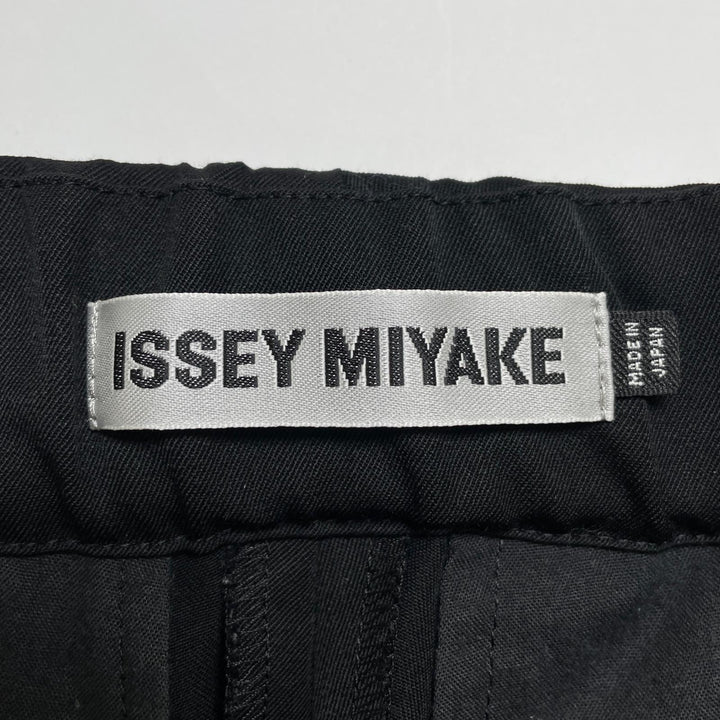 Great ISSEY MIYAKE slacks black wool Women 2 IM38FF065
