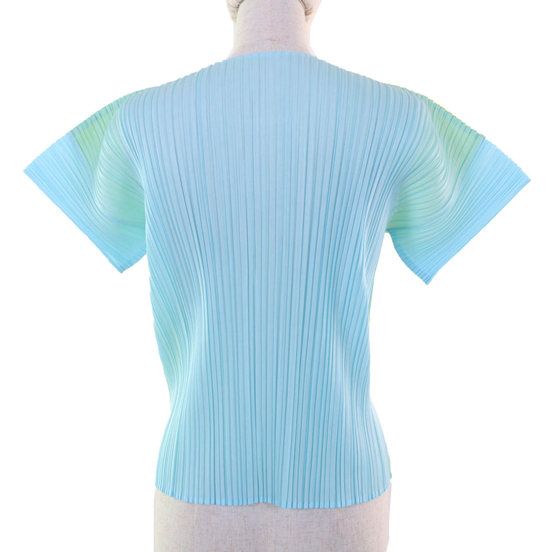 Excellent PLEATS PLEASE T-shirt Carnation Short Sleeve multicolor Women 3