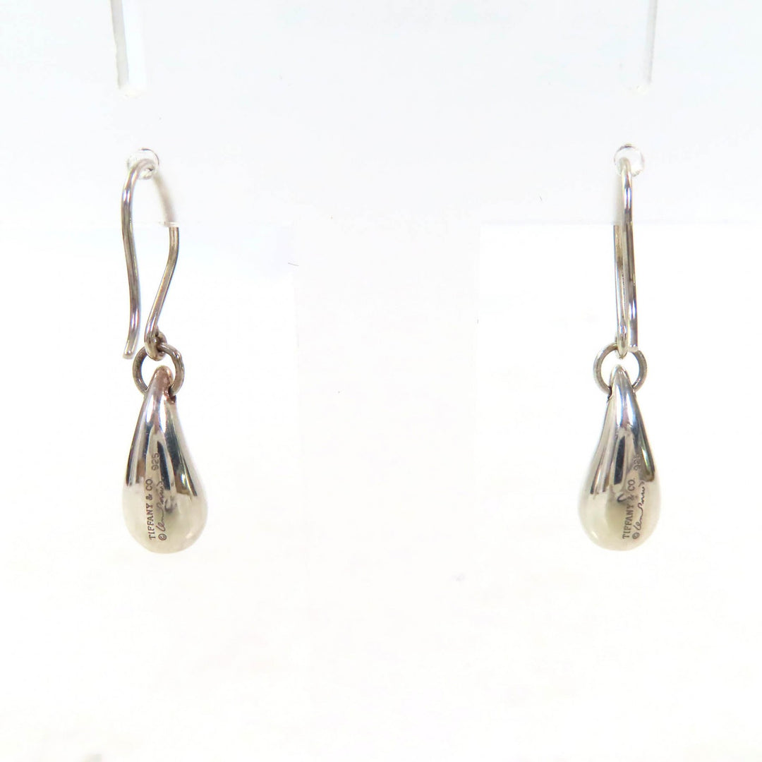 Great TIFFANY&Co. Pierce Teardrop Pierce For both ears Hook Silver SV925 Women