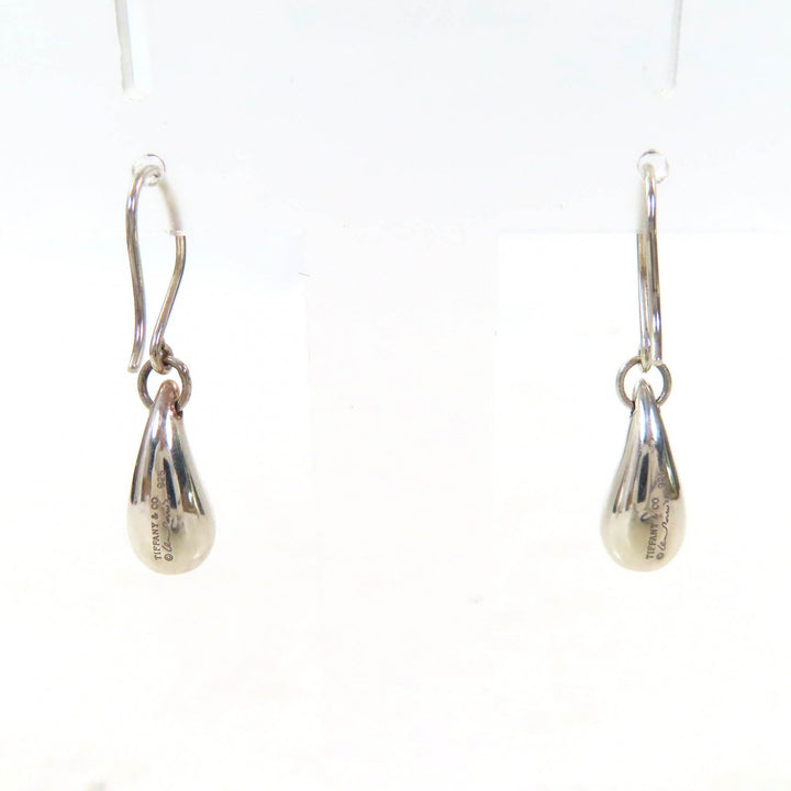 Great TIFFANY&Co. Pierce Teardrop Pierce For both ears Hook Silver SV925 Women