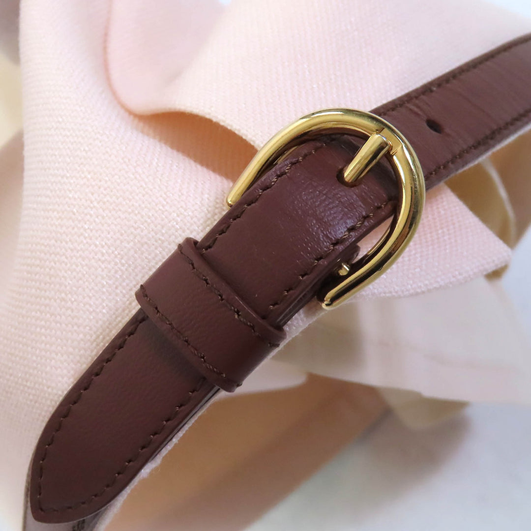 Excellent GUCCI Shorts Bermuda shorts Belt design at hem mohair L 675606