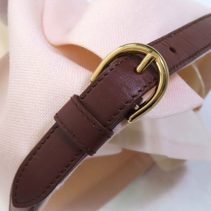 Excellent GUCCI Shorts Bermuda shorts Belt design at hem mohair L 675606