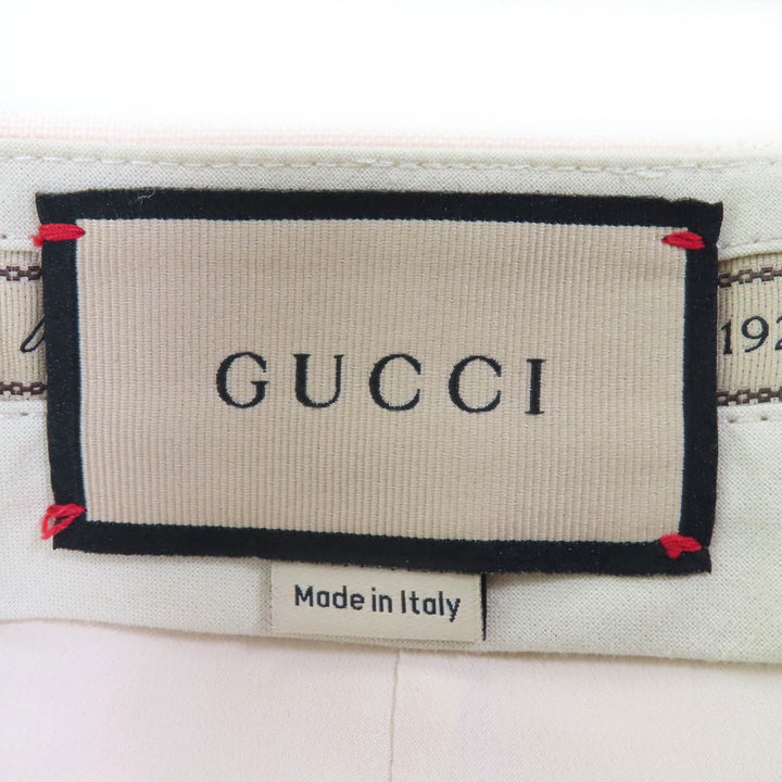 Excellent GUCCI Shorts Bermuda shorts Belt design at hem mohair L 675606