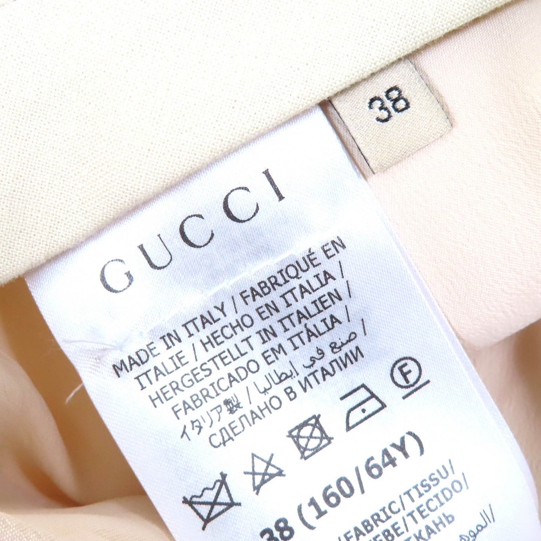Excellent GUCCI Shorts Bermuda shorts Belt design at hem mohair L 675606