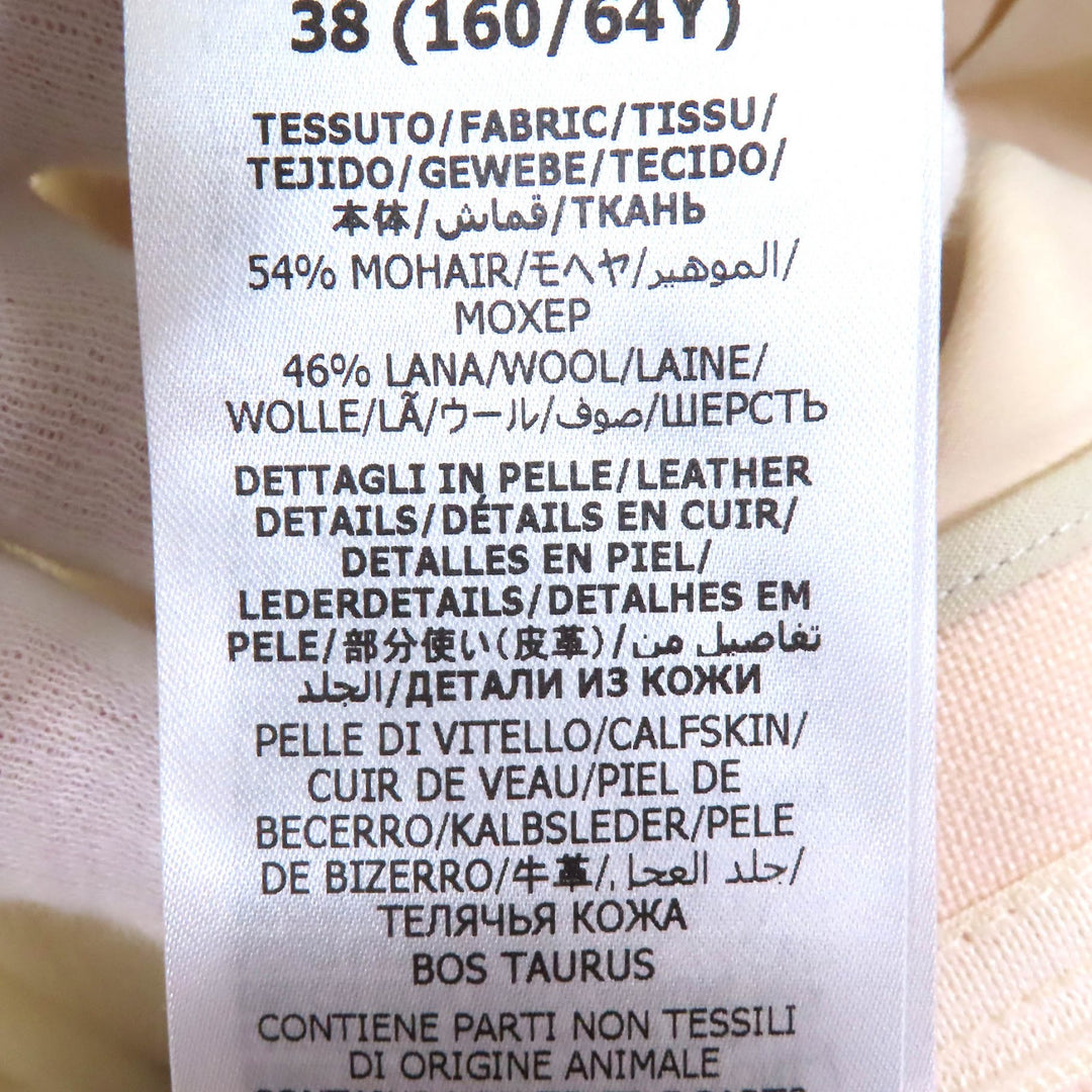 Excellent GUCCI Shorts Bermuda shorts Belt design at hem mohair L 675606