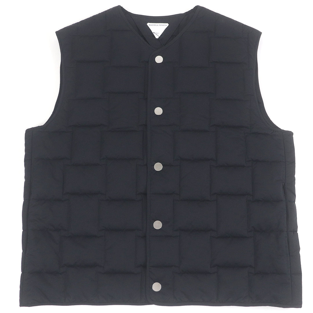 Pristine BOTTEGAVENETA Best Intrecciato Down Vest Padded gilet/padded vest XXL