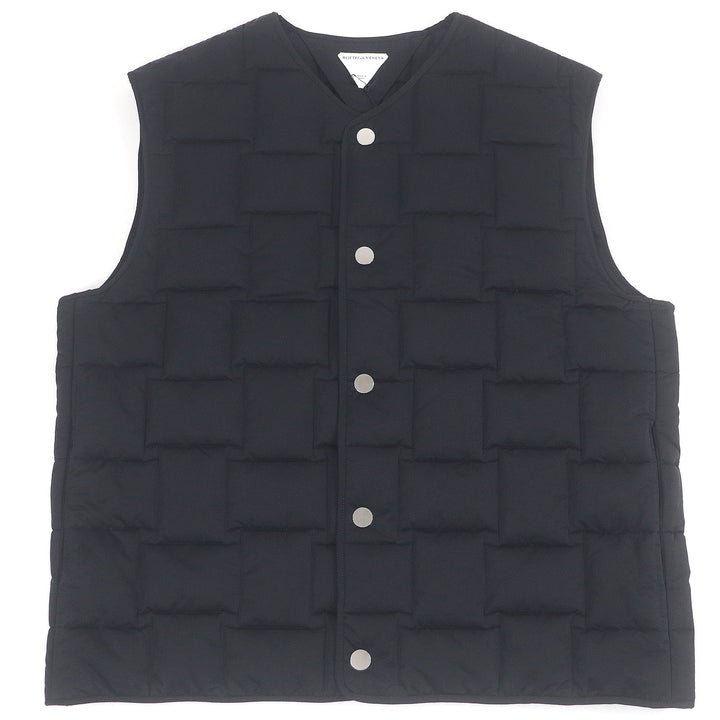 Pristine BOTTEGAVENETA Best Intrecciato Down Vest Padded gilet/padded vest XXL