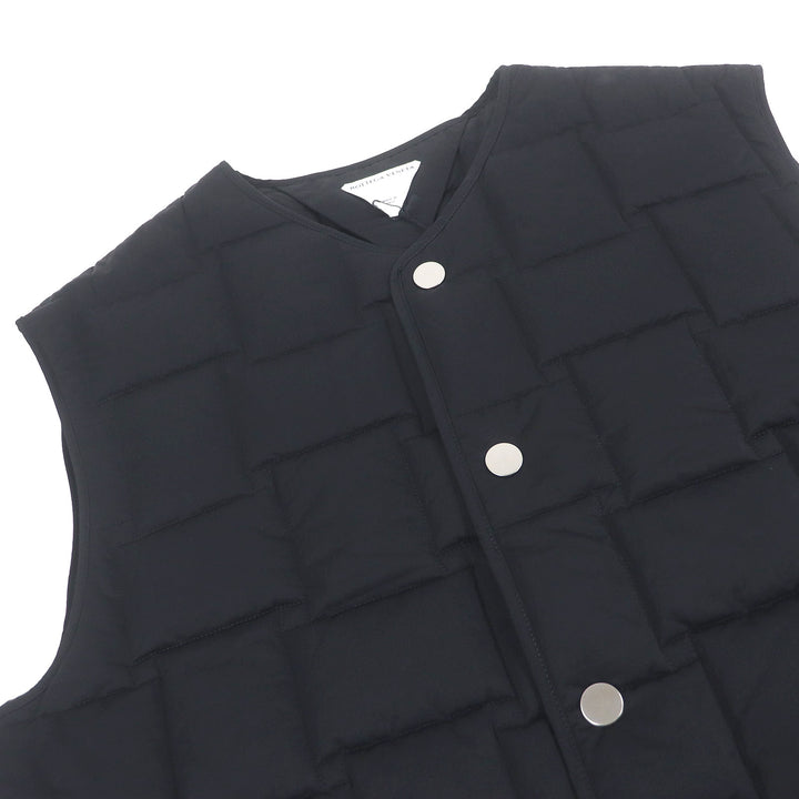 Pristine BOTTEGAVENETA Best Intrecciato Down Vest Padded gilet/padded vest XXL