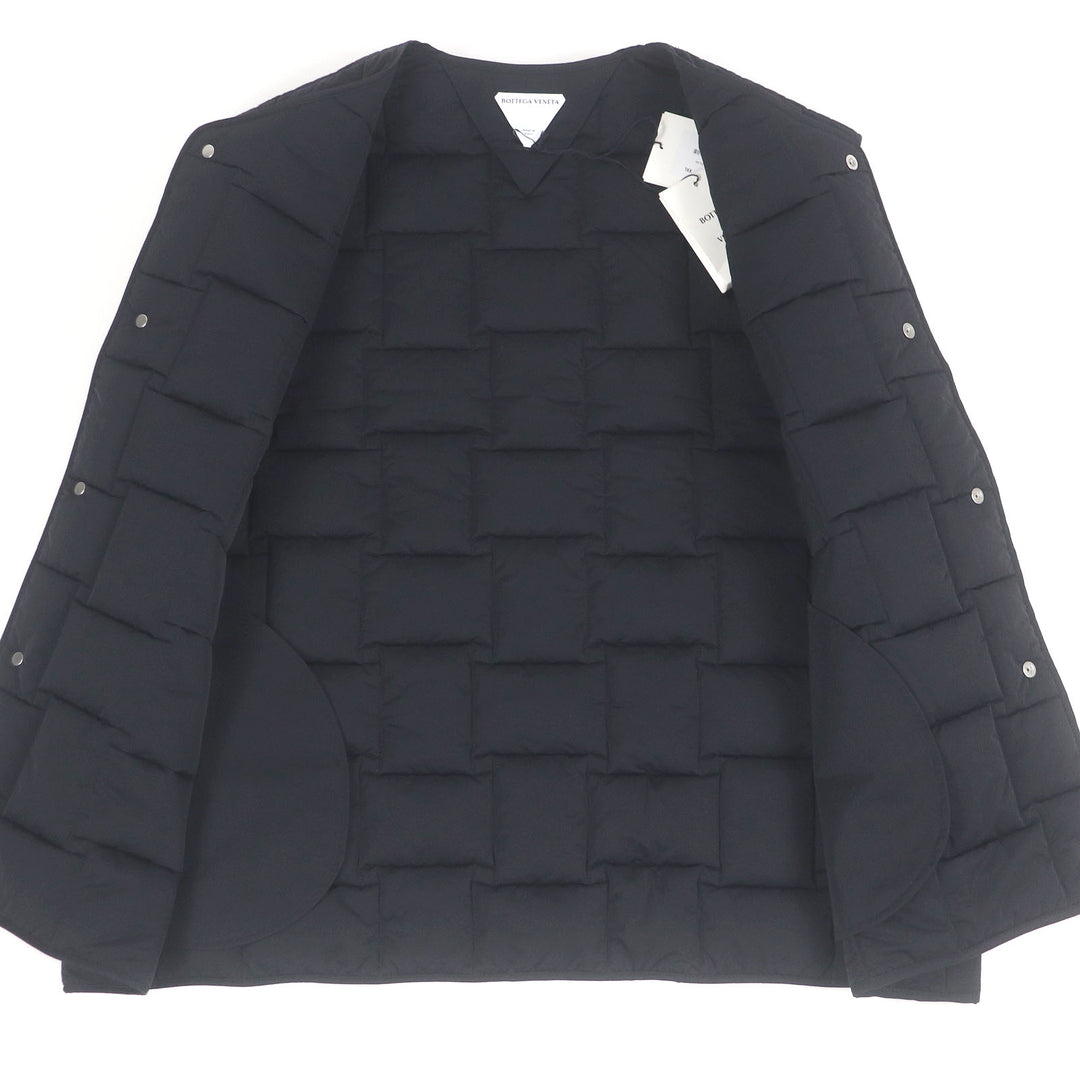 Pristine BOTTEGAVENETA Best Intrecciato Down Vest Padded gilet/padded vest XXL