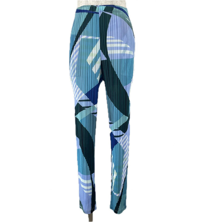 Excellent PLEATS PLEASE Pants Pleated Multi polyester Women 4 PP31JF673