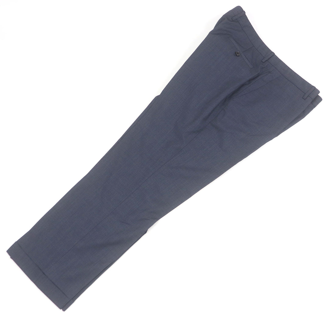 Great GIORGIO ARMANI suit Black Tag Single Navy wool mens 58