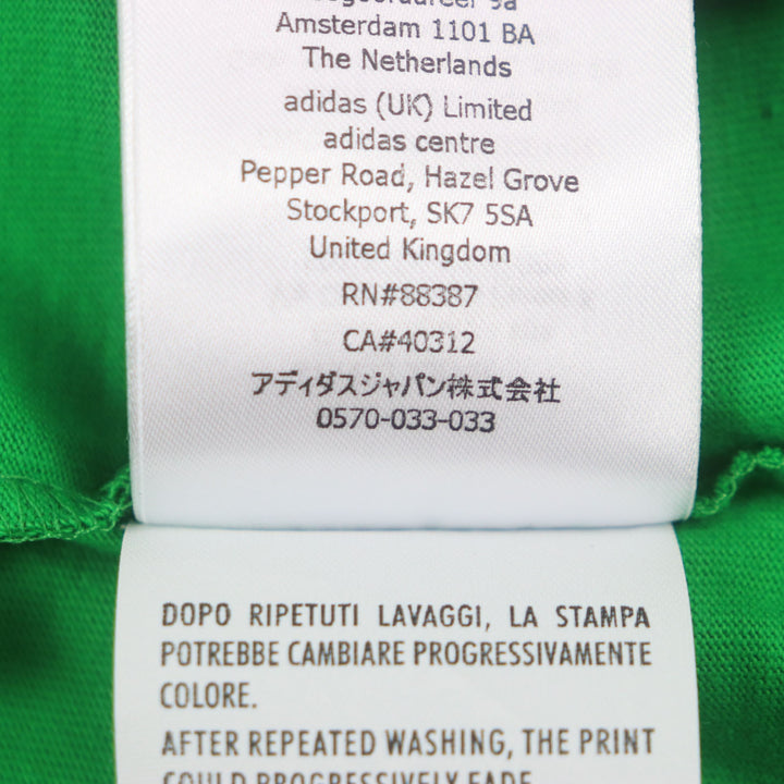 Pristine GUCCI×adidas Short sleeve T-shirt green cotton S 717422