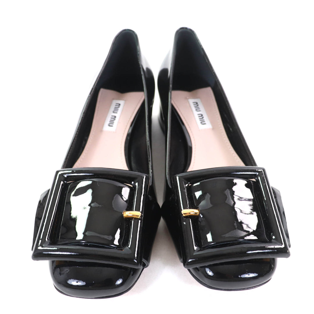 Excellent Miu Miu pumps black Patent leather Women 36