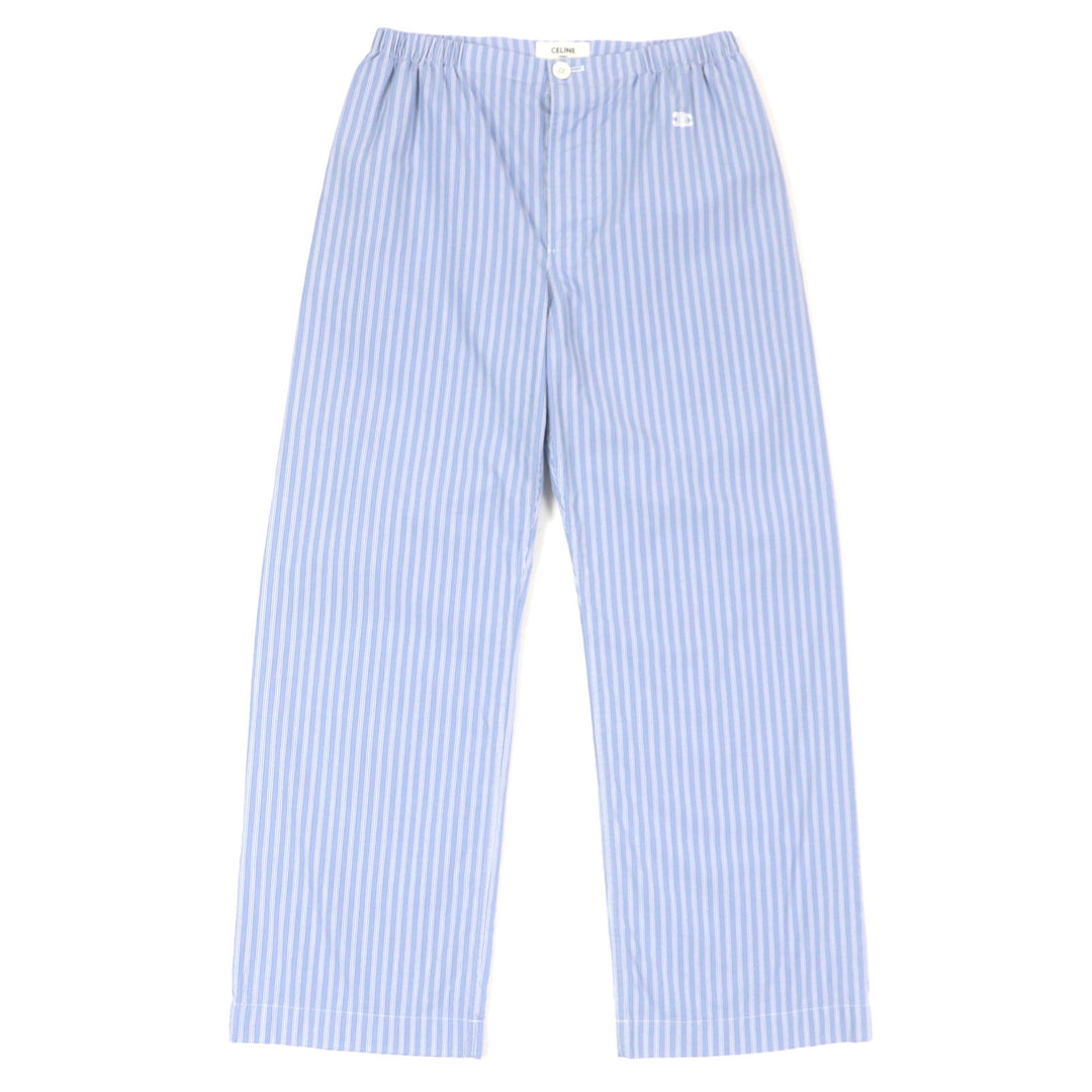 Excellent CELINE Pants blue cotton mens 44 2P01A870V