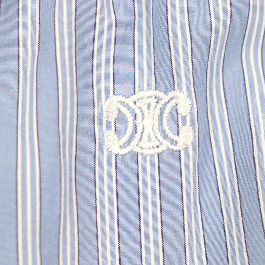 Excellent CELINE Pants blue cotton mens 44 2P01A870V