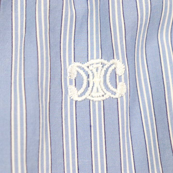 Excellent CELINE Pants blue cotton mens 44 2P01A870V