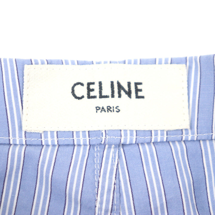 Excellent CELINE Pants blue cotton mens 44 2P01A870V