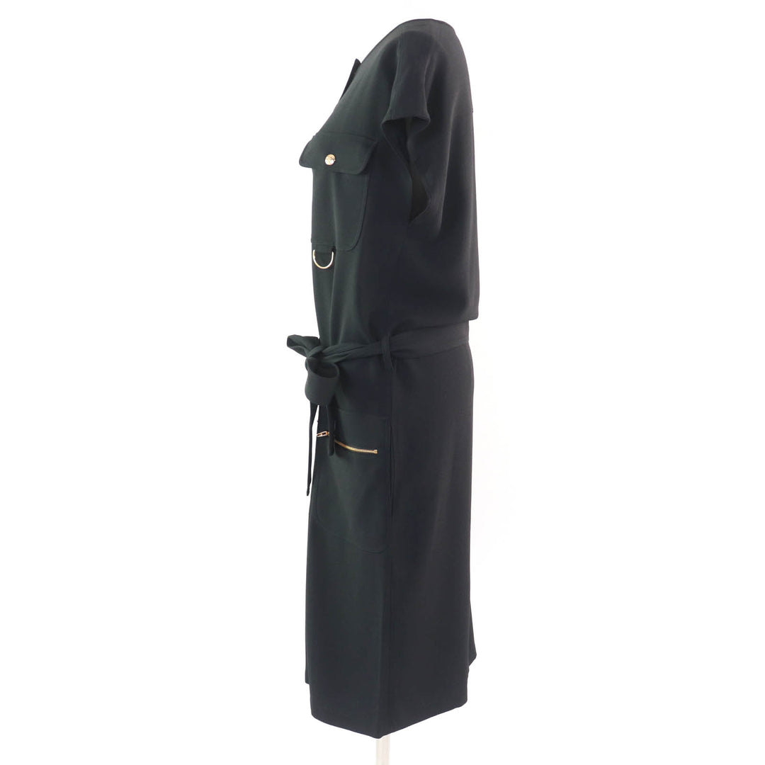 Excellent CELINE one piece black Women 36 2R59G865C