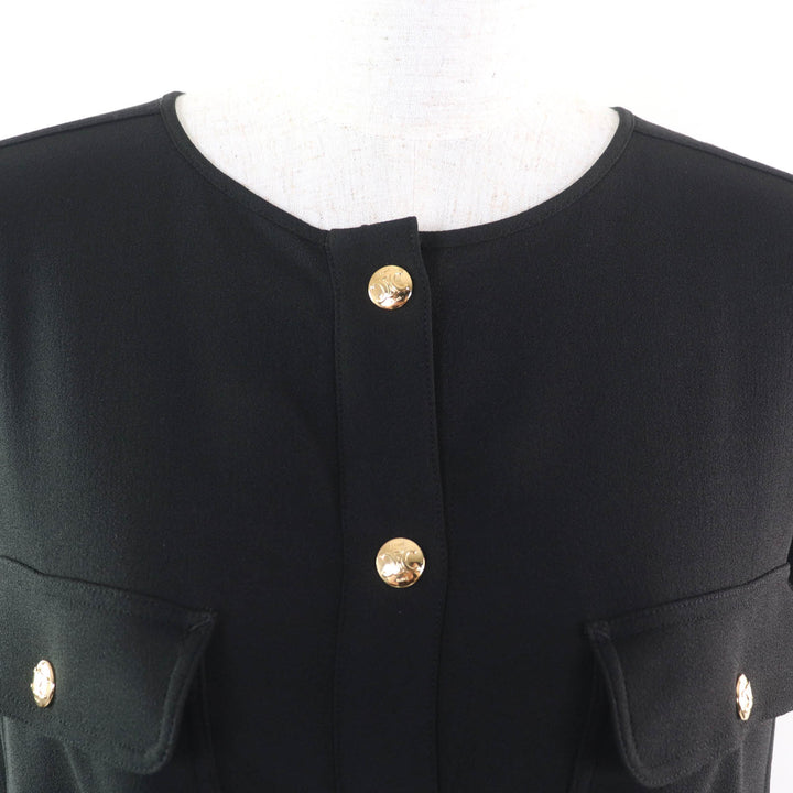 Excellent CELINE one piece black Women 36 2R59G865C