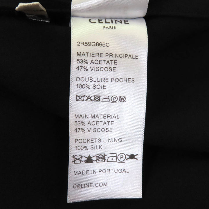 Excellent CELINE one piece black Women 36 2R59G865C