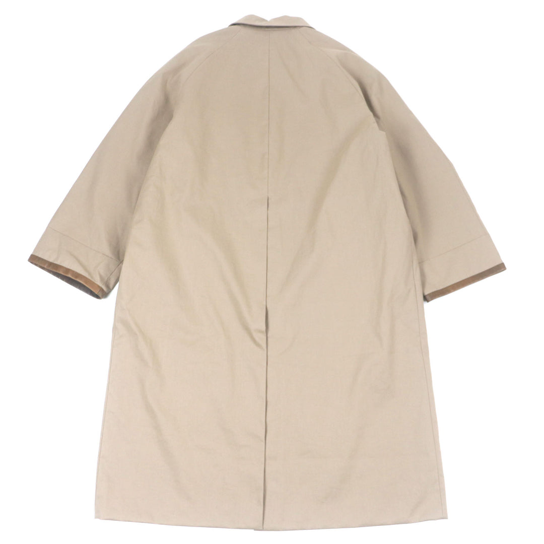 Pristine FENDI trench coat beige cotton mens 50 FF0741