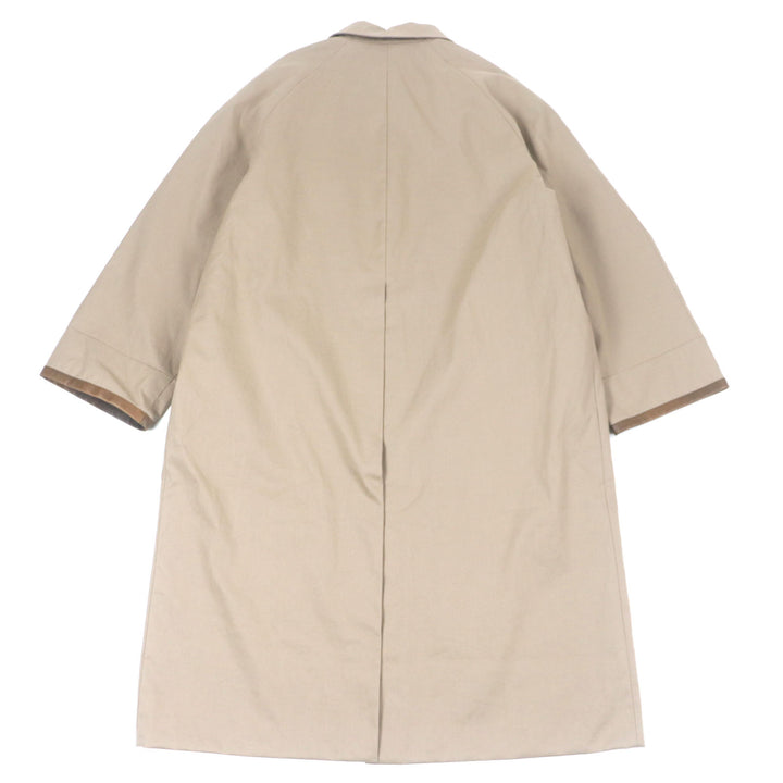 Pristine FENDI trench coat beige cotton mens 50 FF0741