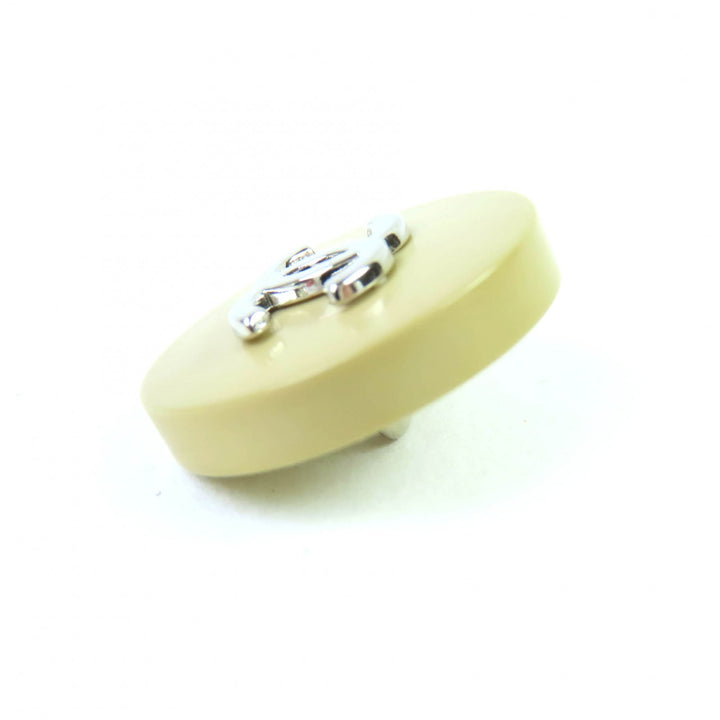 Great CHANEL COCO Mark button 7 pieces beige Women