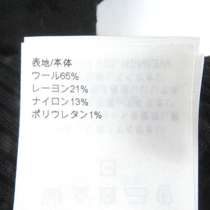 LOUIS VUITTON hoodie Graphic Jacquard Hoodie Monogram knit black wool