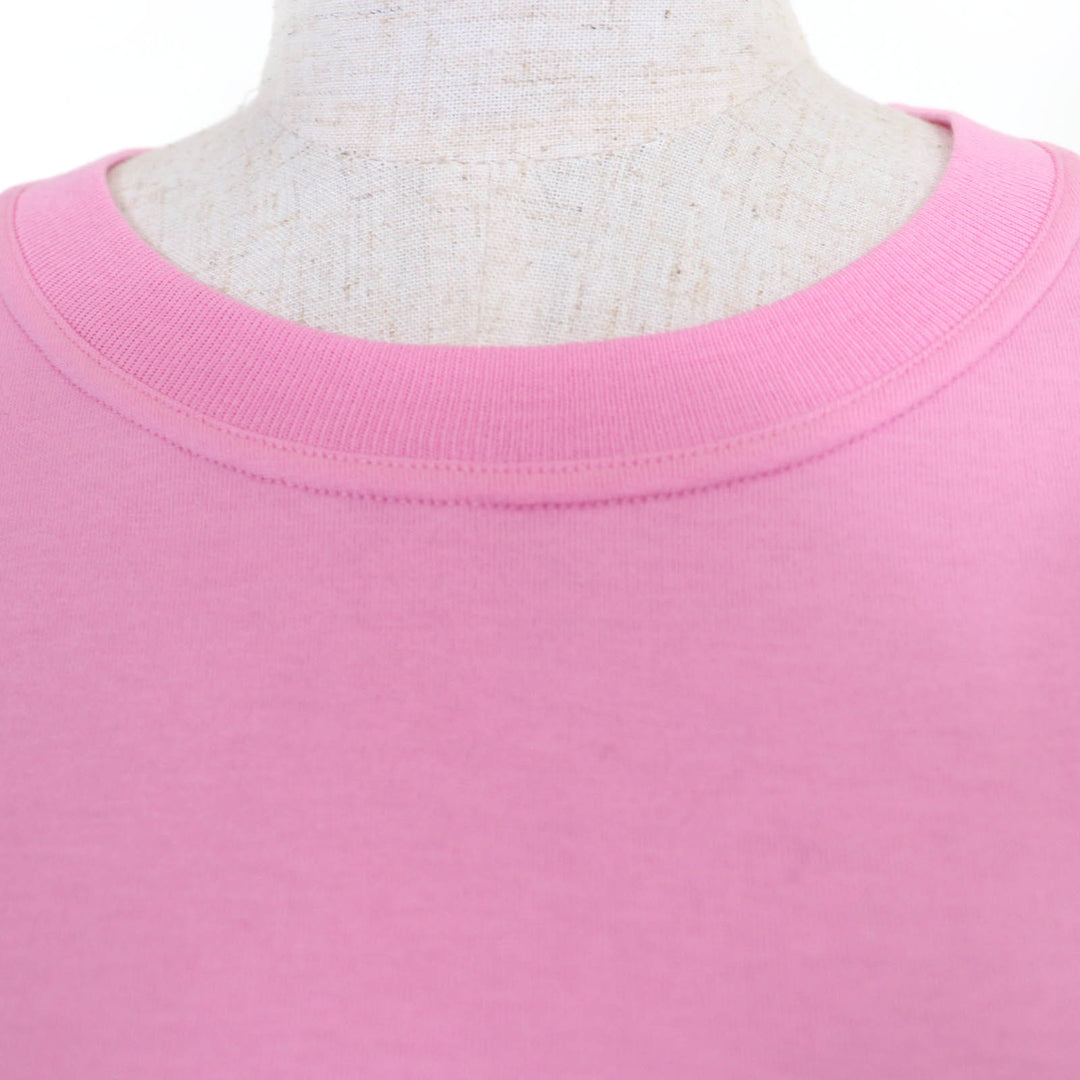 Excellent HERMES Short sleeve T-shirt Canoe Chne Dunkel pink cotton Women 34
