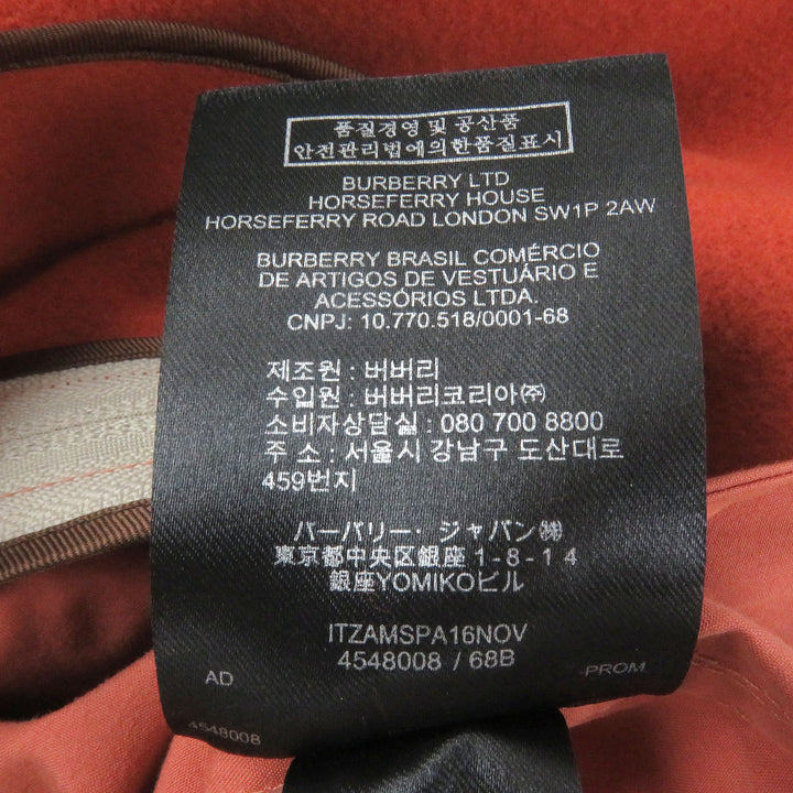 Pristine BURBERRY coat Prorsum Burberry Replica model with liner and