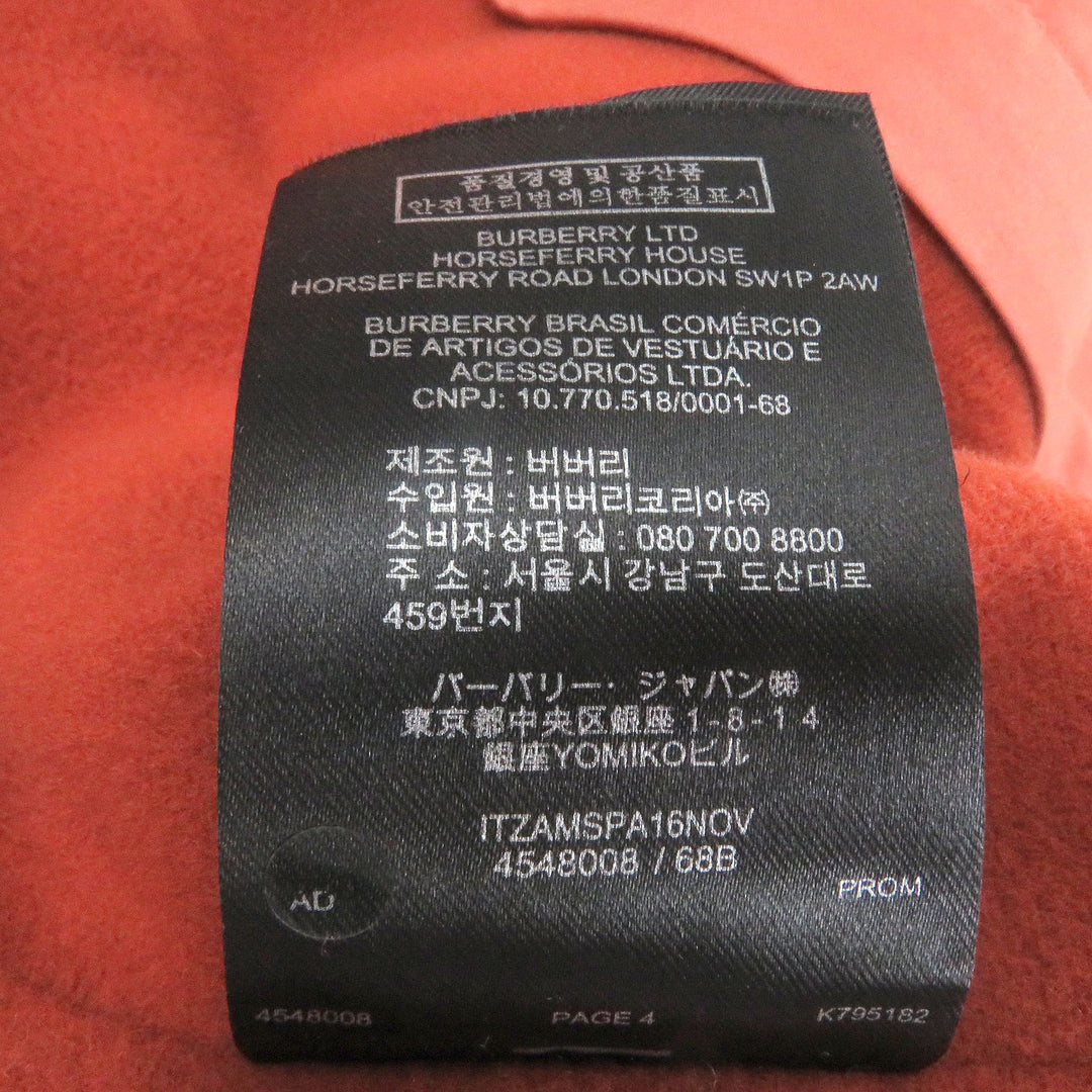 Pristine BURBERRY coat Prorsum Burberry Replica model with liner and