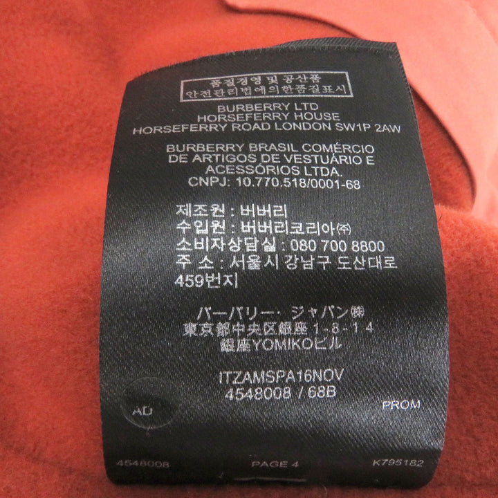 Pristine BURBERRY coat Prorsum Burberry Replica model with liner and