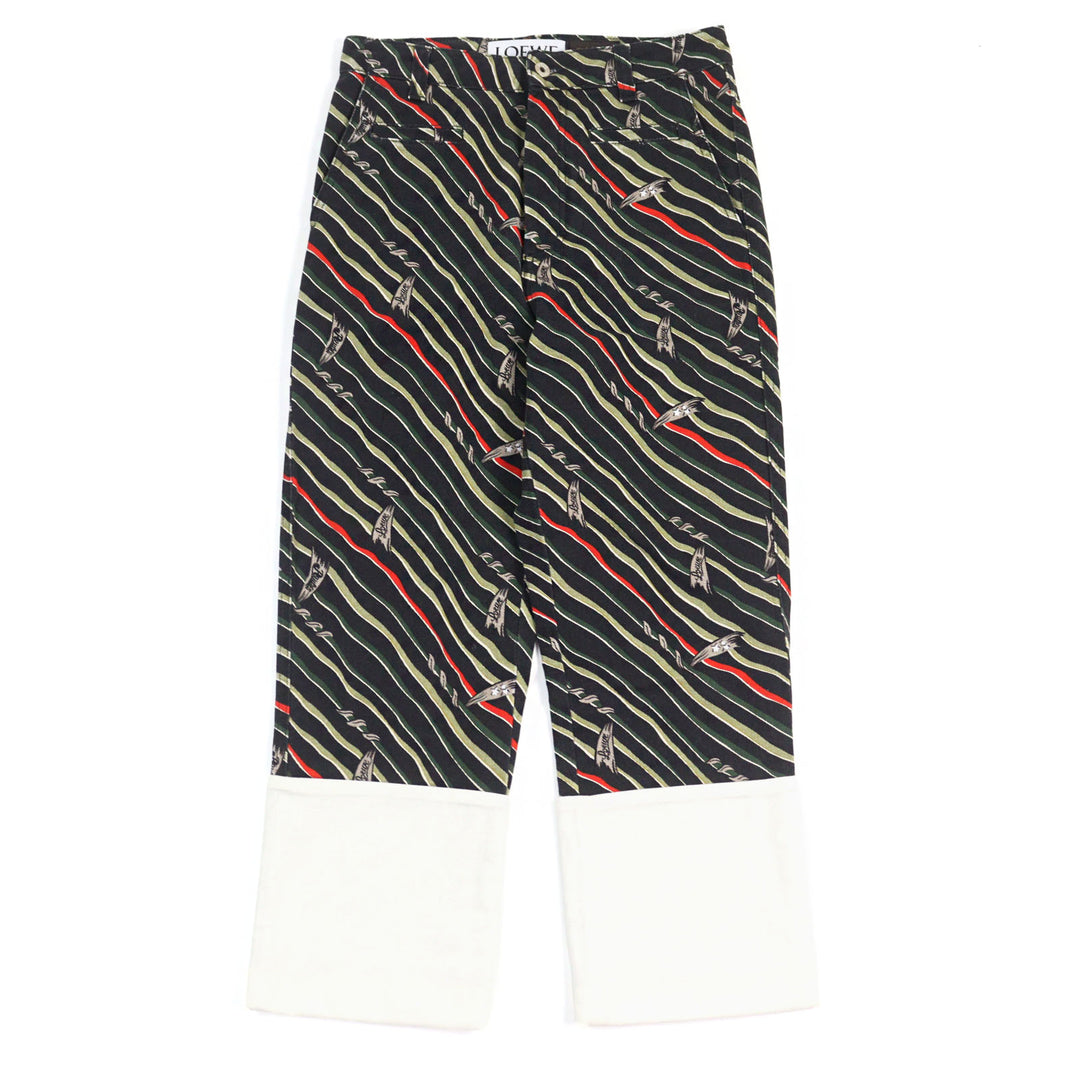 Great LOEWE×Paulas Ibiza Fisherman's Pants with embroidered logo men 44 H2282480IB