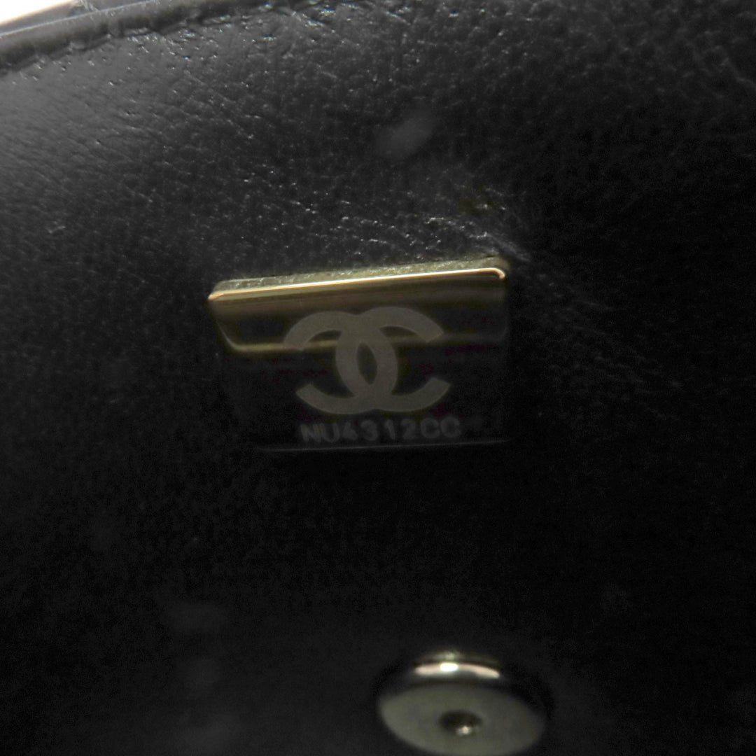 Pristine CHANEL Shoulder Bag Mini Matrasse20 Random Serial Chain lambskin A69900