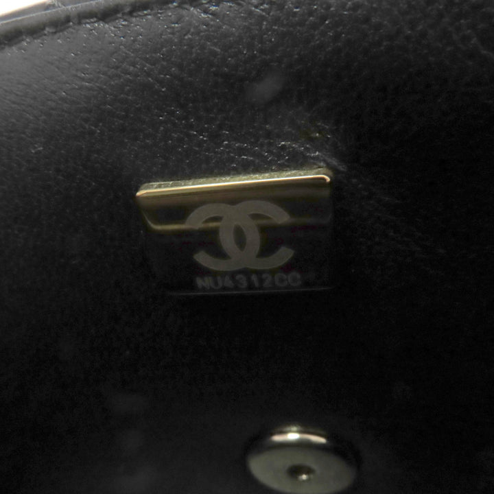 Pristine CHANEL Shoulder Bag Mini Matrasse20 Random Serial Chain lambskin A69900