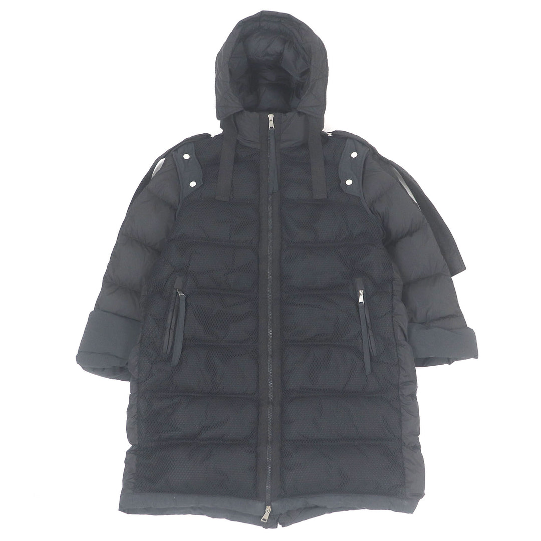 素晴らしい MONCLER GENIUS 2 1952 Valextra ジャケット NARVALONG 2WAY ダウンコート ブラック