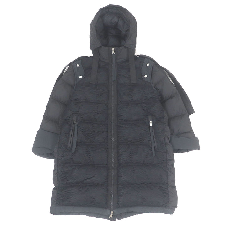 素晴らしい MONCLER GENIUS 2 1952 Valextra ジャケット NARVALONG 2WAY ダウンコート ブラック
