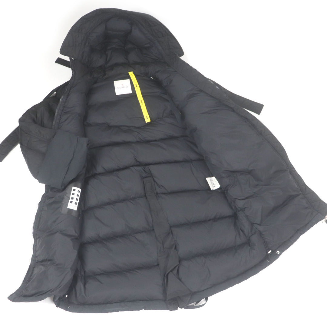 素晴らしい MONCLER GENIUS 2 1952 Valextra ジャケット NARVALONG 2WAY ダウンコート ブラック