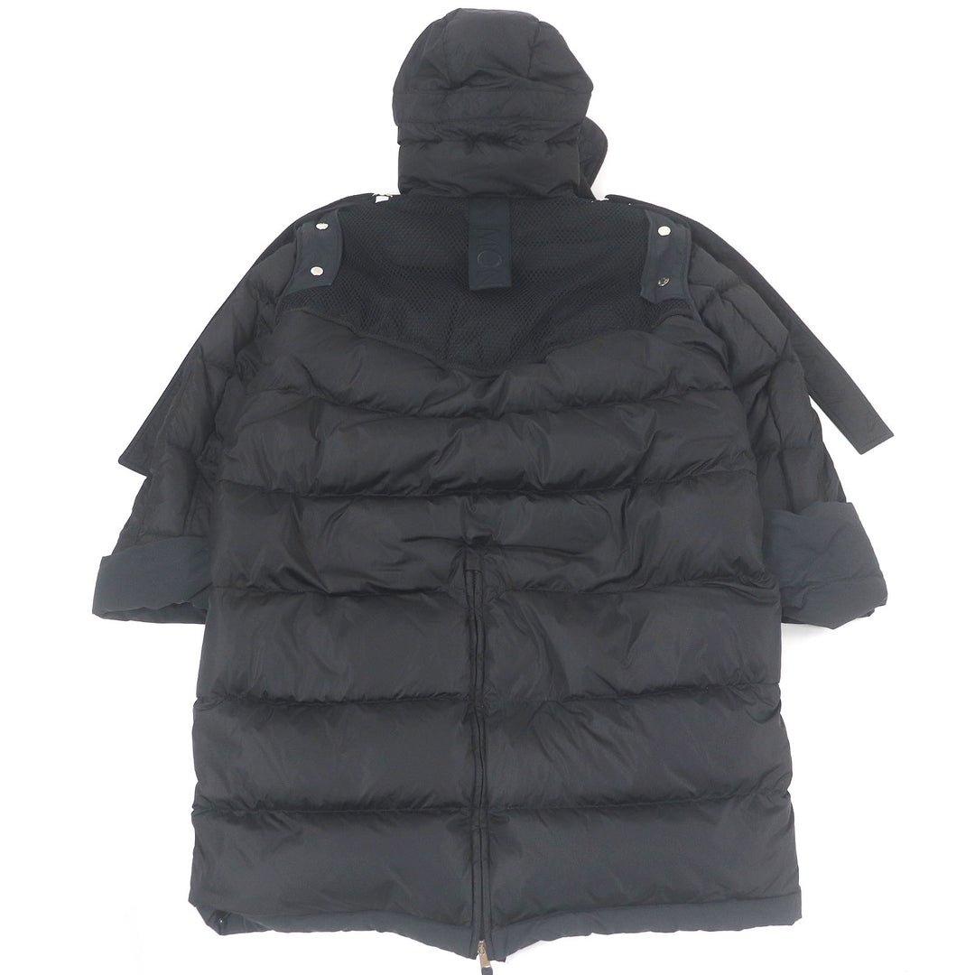 素晴らしい MONCLER GENIUS 2 1952 Valextra ジャケット NARVALONG 2WAY ダウンコート ブラック
