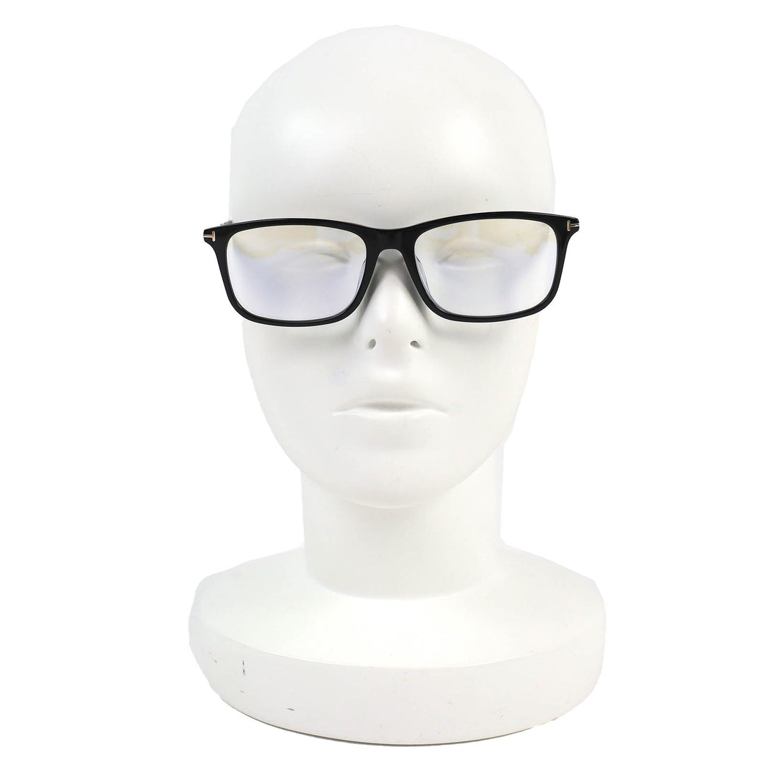 Great TOM FORD Glasses Square Asian fit black mens TF5646-DB