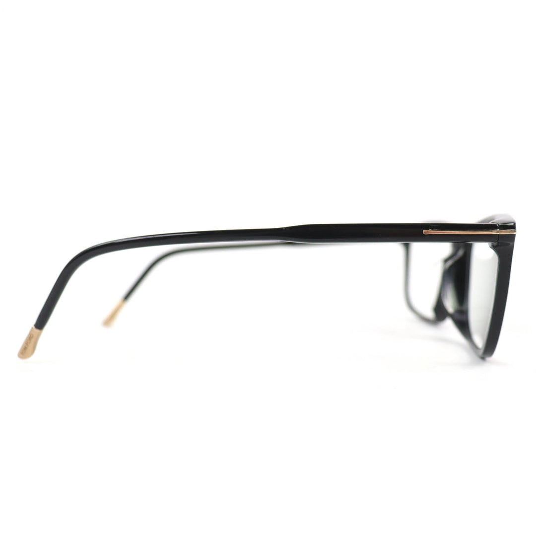 Great TOM FORD Glasses Square Asian fit black mens TF5646-DB