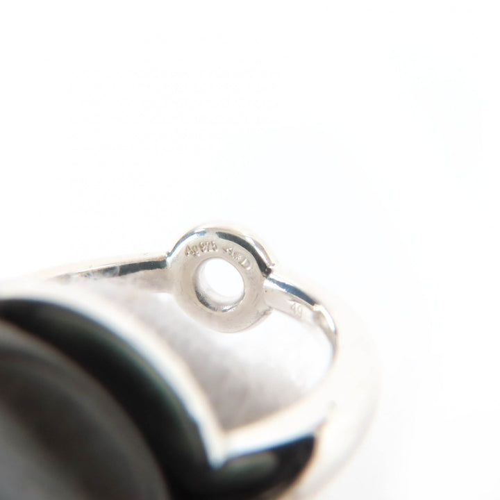 Excellent HERMES Ring Serie Metal Silver AG925 Women
