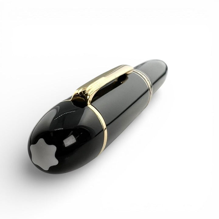 Very Good MONTBLANC fountain pen Meisterstück 149 white star black 14C mens