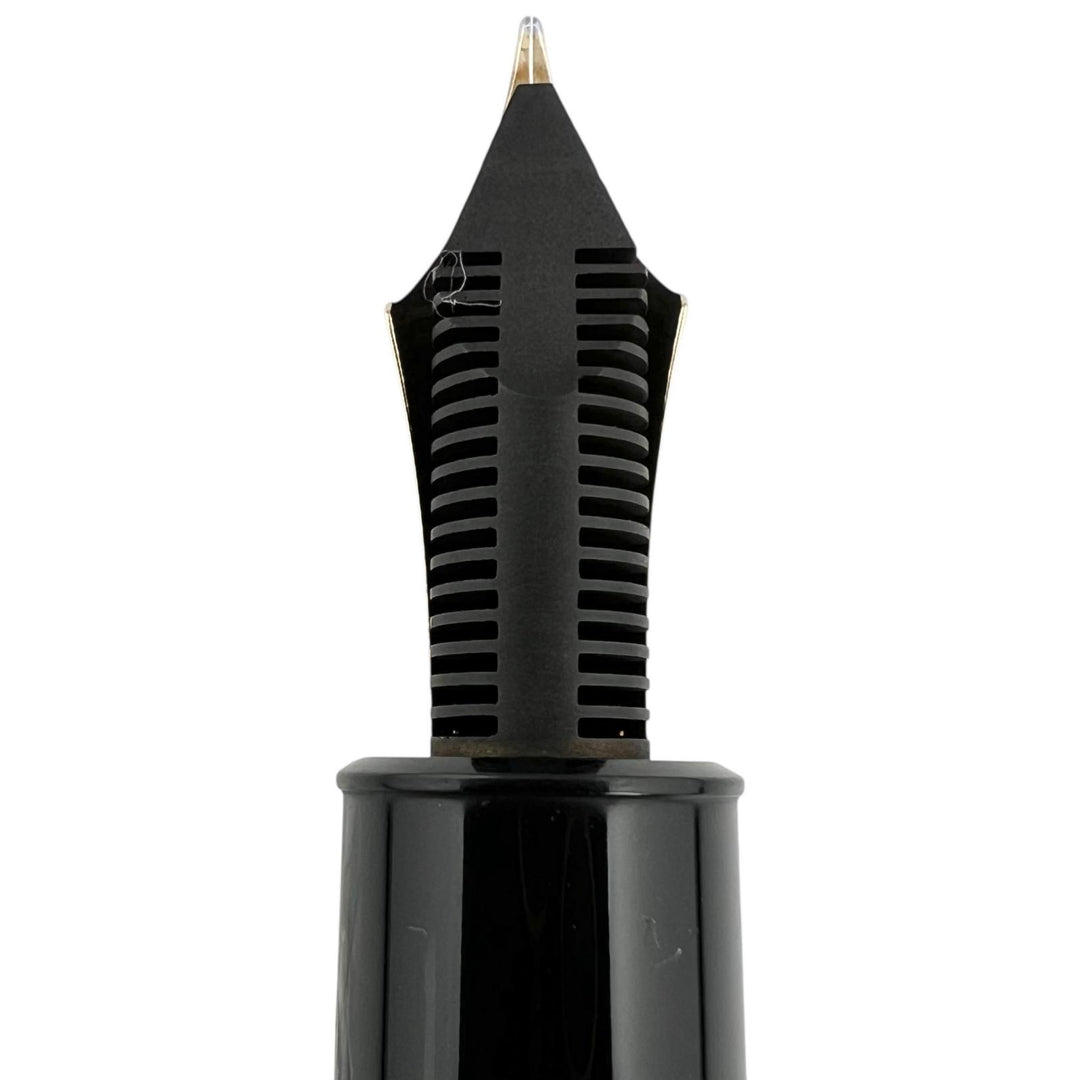 Very Good MONTBLANC fountain pen Meisterstück 149 white star black 14C mens