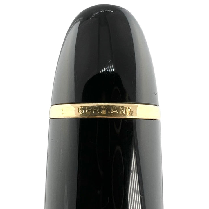 Very Good MONTBLANC fountain pen Meisterstück 149 white star black 14C mens