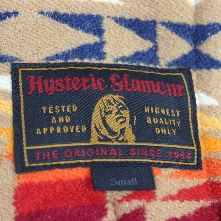 美品 HYSTERIC GLAMOUR PENDLETON ダッフルコート HYS TIMES 総柄 ウール S 0234AC03
