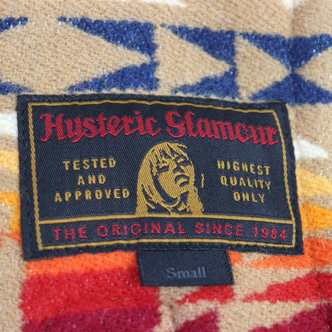 Excellent HYSTERIC GLAMOUR PENDLETON Duffel coat HYS TIMES all-over print