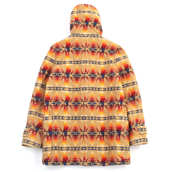 美品 HYSTERIC GLAMOUR PENDLETON ダッフルコート HYS TIMES 総柄 ウール S 0234AC03