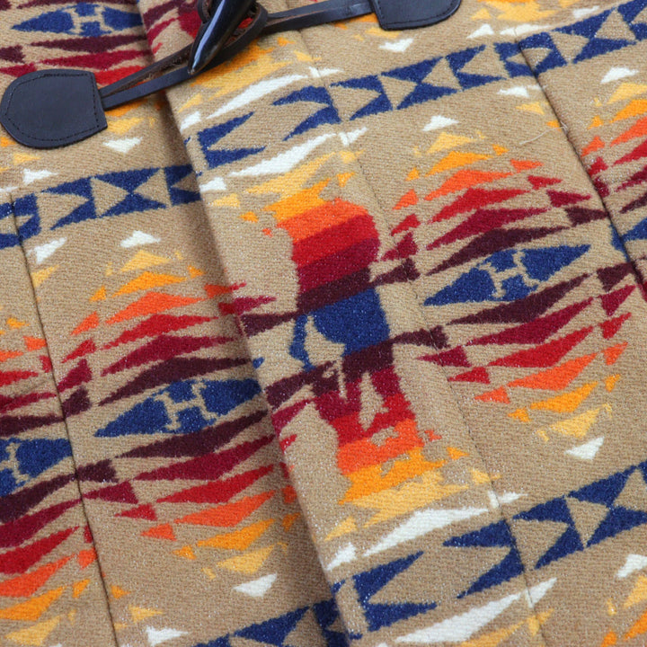 Excellent HYSTERIC GLAMOUR PENDLETON Duffel coat HYS TIMES all-over print